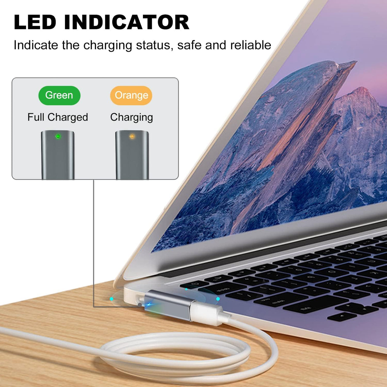 USB C to MagSafe 2 Charger Adapter For Macbook Air / Macbook Pro