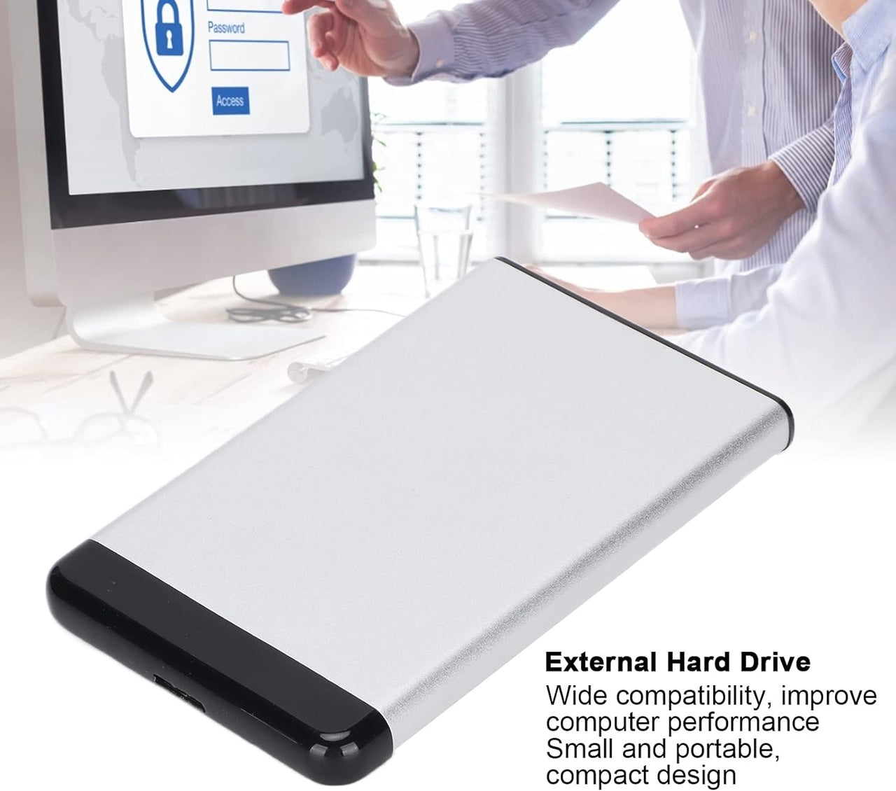 Portable External SSD Hard Drive 2TB Expansion