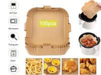 Thumbnail for Air Fryer Disposable Paper Liner Non-Stick Air Fryer Paper Liner 100pcs