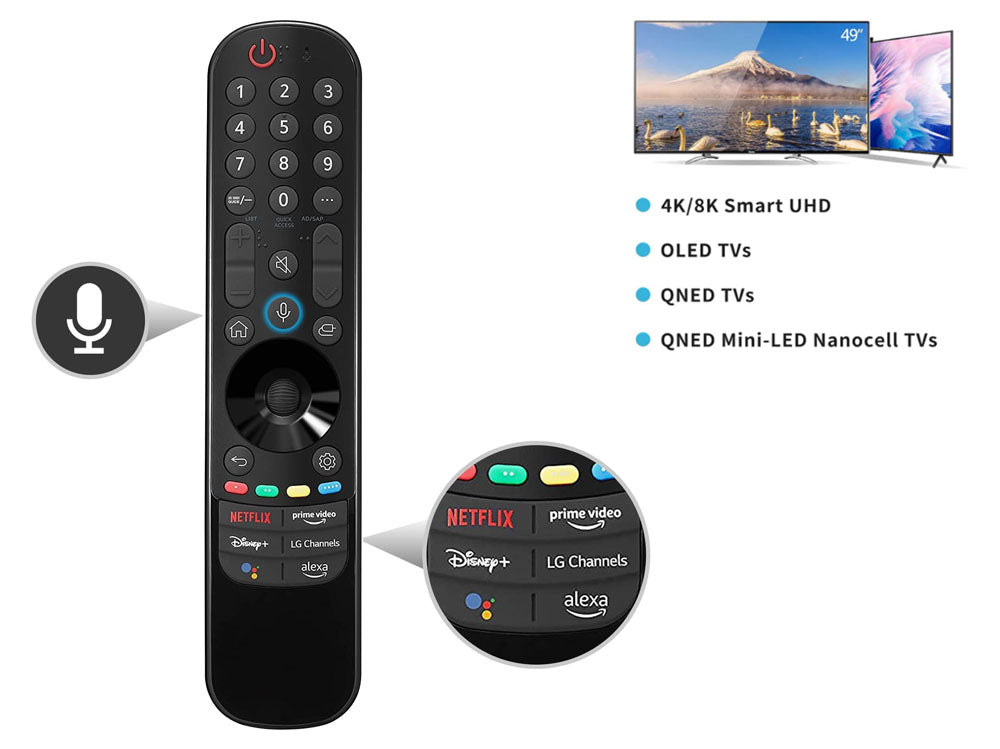 LG TV Remote Replacement Magic Remote Replacement