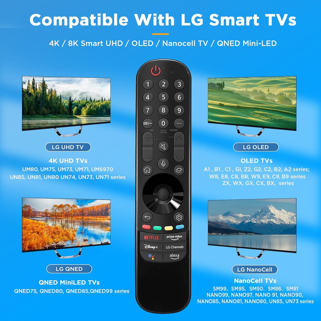 LG TV Remote Replacement Magic Remote Replacement