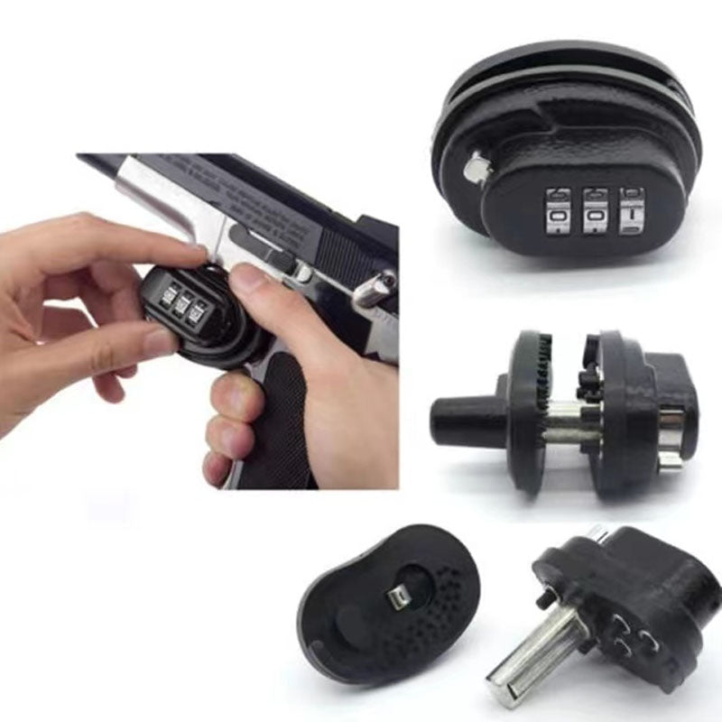 Trigger Gun Lock Safety Combination