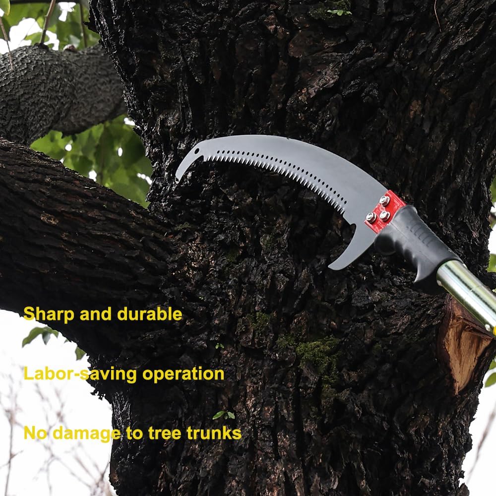 Detachable Pole Pruning Saw 8m Tree Trimmer Saw Shearing