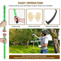 Thumbnail for Detachable Pole Pruning Saw 8m Tree Trimmer Saw Shearing