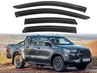 Thumbnail for Suitable For Use With Toyota Hilux Window Visors / Weather Shield