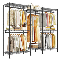 Thumbnail for Metal Wardrobe Clothes Rack Clothes Organizer