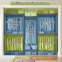 Thumbnail for Metal Wardrobe Clothes Rack Clothes Organizer