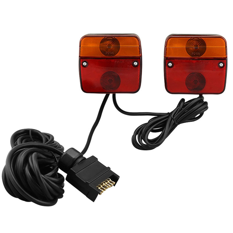 Trailer Light 12V Magnetic LED Safety Light Indicator Tail lights