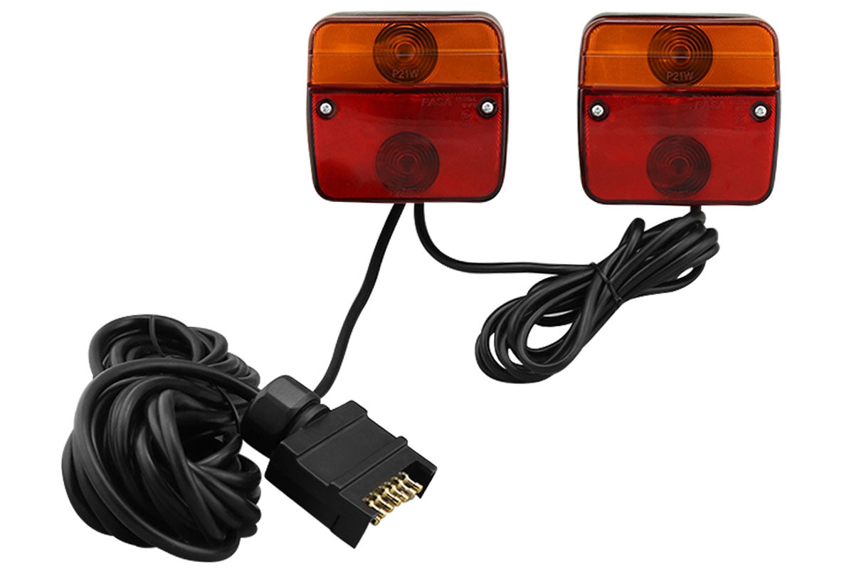 Trailer Light 12V Magnetic LED Safety Light Indicator Tail lights