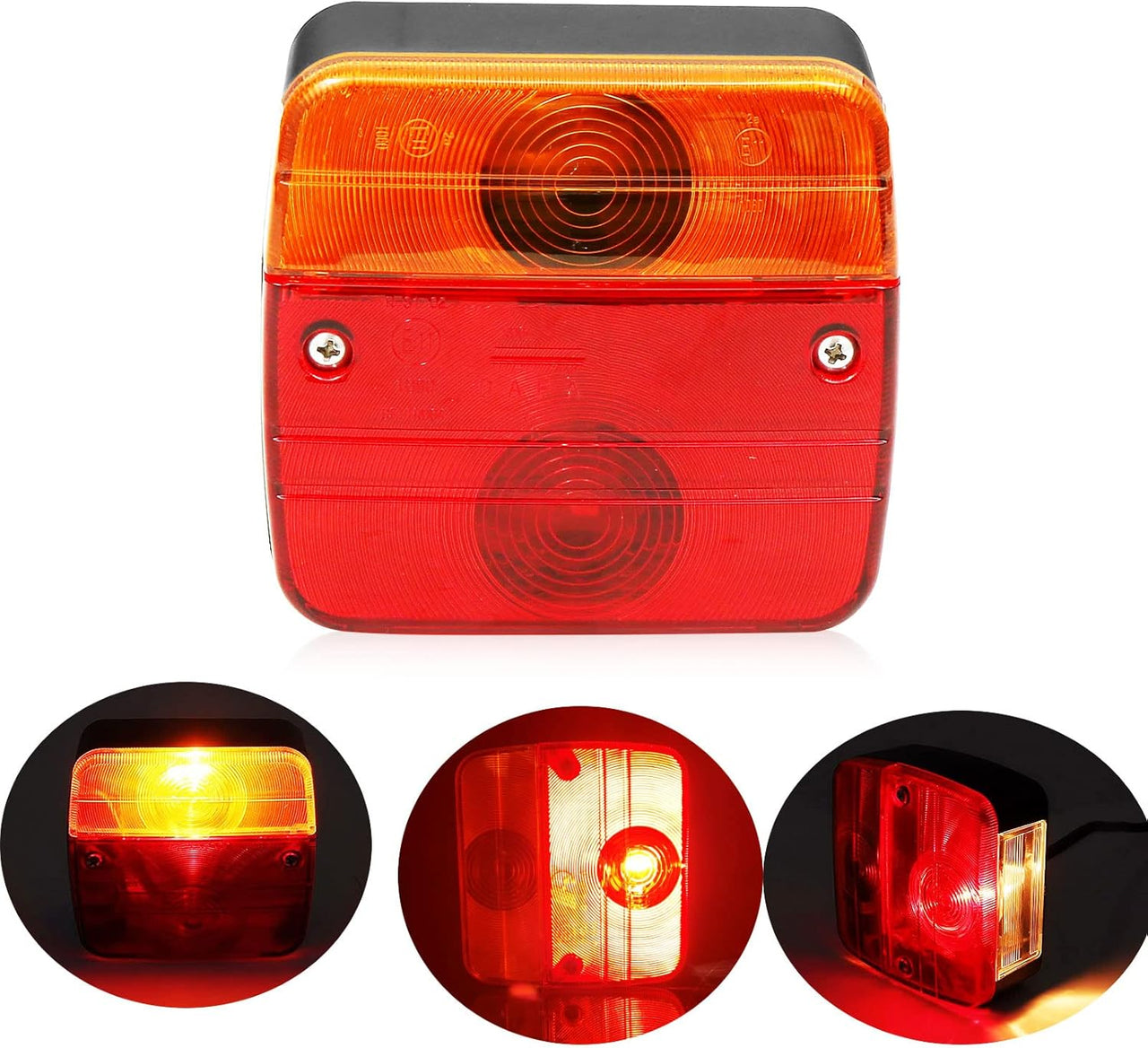 Trailer Light 12V Magnetic LED Safety Light Indicator Tail lights