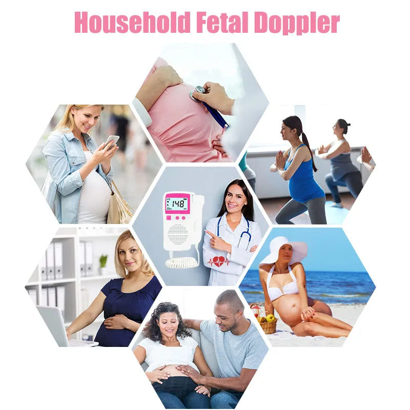 Fetal Doppler Portable Heartbeat Detector