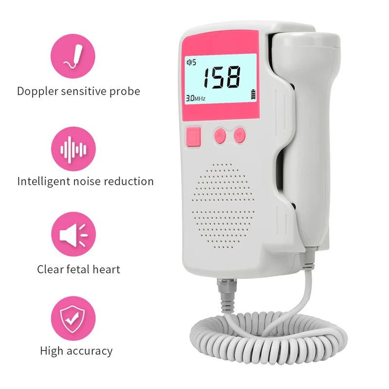 Fetal Doppler Portable Heartbeat Detector