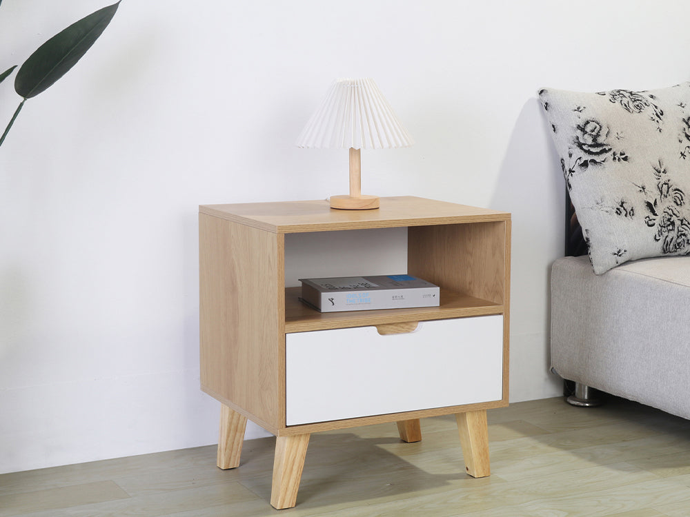 Bedside Table Nightstands with Drawer