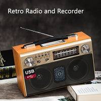 Thumbnail for Multi Band Vintage FM Radio Speaker Bluetooth