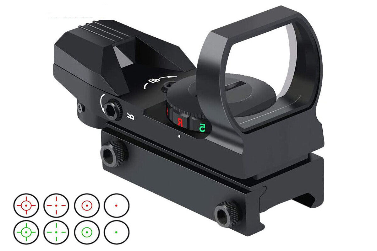 Red Green Dot Sight Tactical Holo 4 Reticle