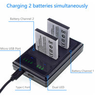 Thumbnail for Battery Charger for Sony NP-BD1 NP-FR1 FT1 LCD Slim Battery Charger