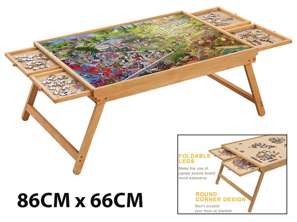 Puzzle Table Craft Board Game Table Jigsaw Game Table 1500 Piece