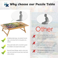 Thumbnail for Puzzle Table Craft Board Game Table Jigsaw Game Table 1500 Piece