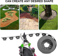 Thumbnail for Garden Lawn Edging Landscape Edging 10Mx4PCS