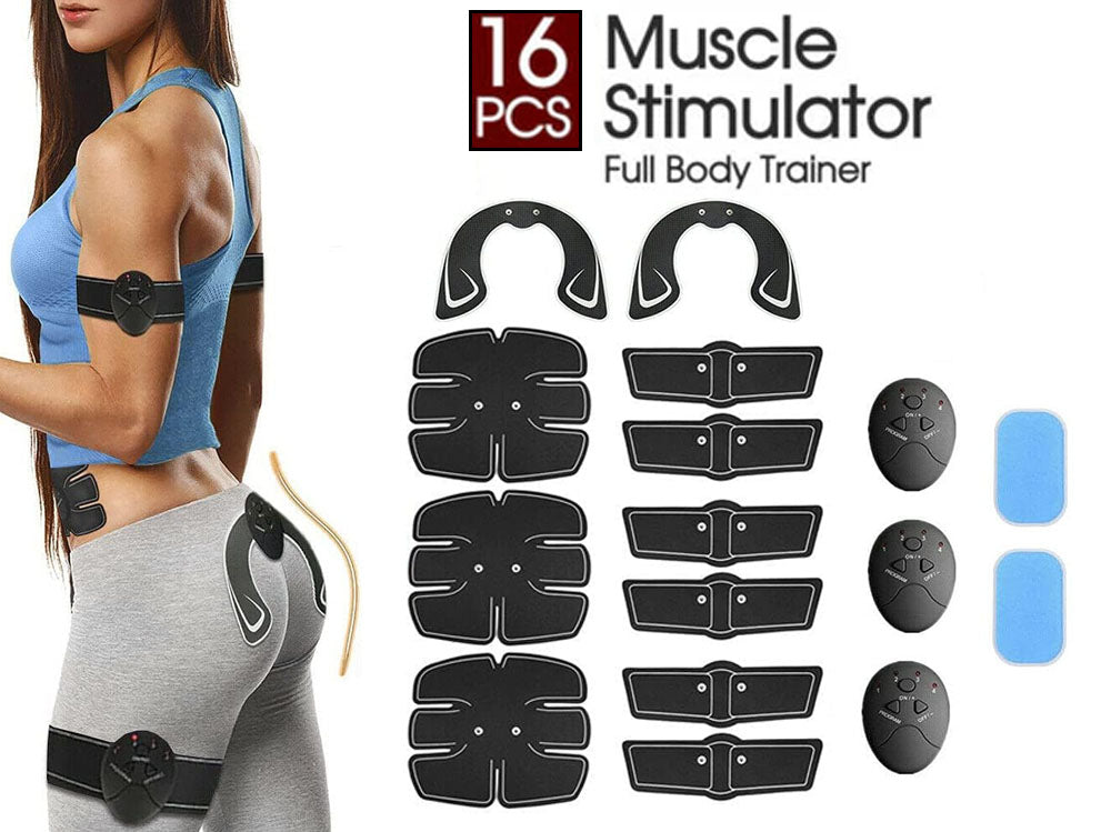 Abdominal Machine Electric Muscle Stimulator ABS Ems Trainer Fitness Weight