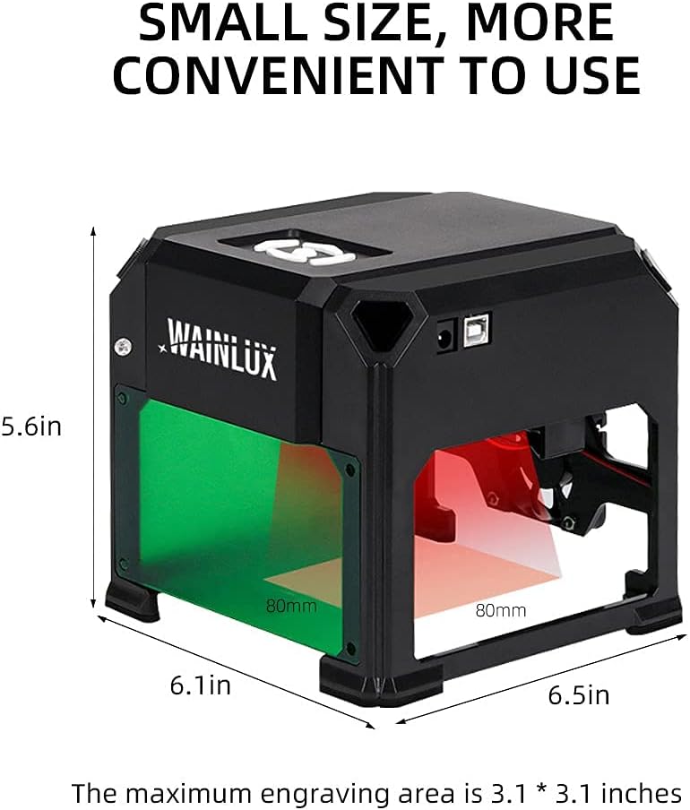 Mini Laser Engraver DIY Engraving Cutting Machine