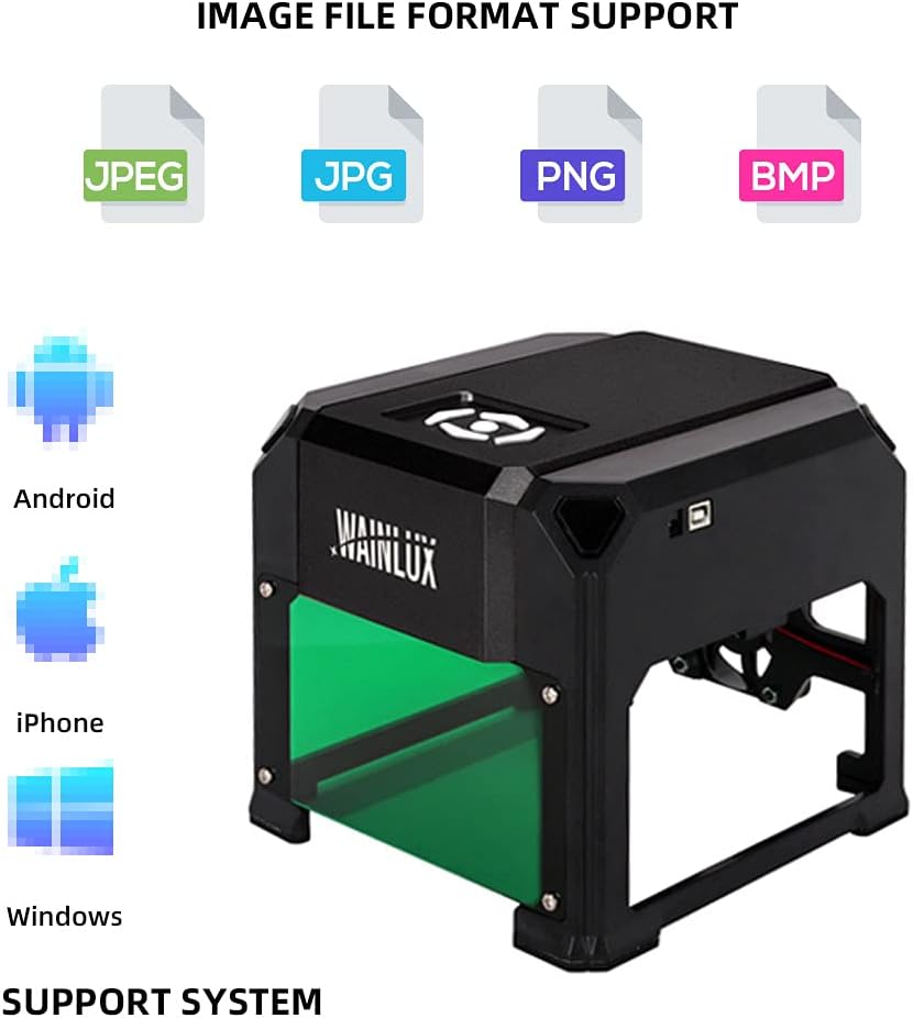 Mini Laser Engraver DIY Engraving Cutting Machine