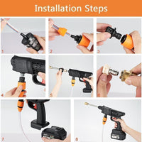 Thumbnail for High Pressure Washer Gun Rechargeable