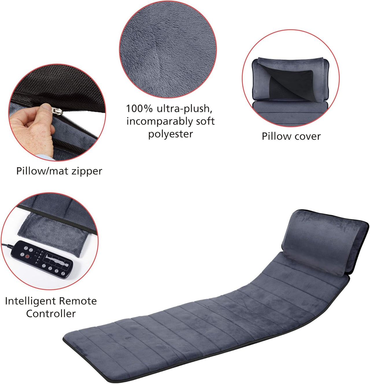 Massage Mattress Full Body Massage Mat heated