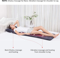 Thumbnail for Massage Mattress Full Body Massage Mat heated