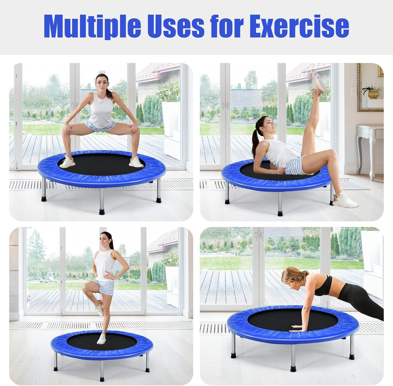 Trampoline Mini Foldable Portable Rebounder