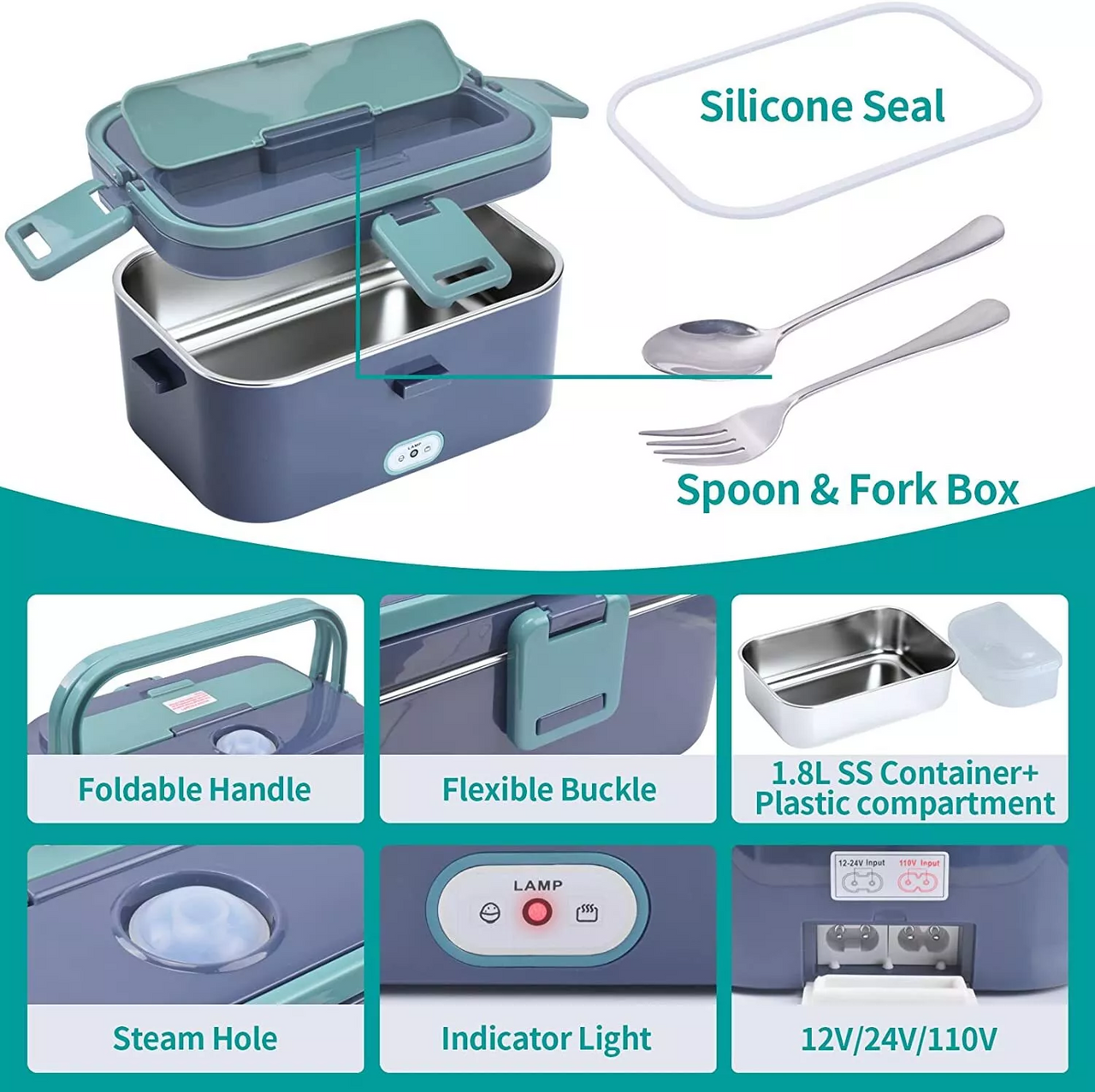 Electric Heating Lunch Box