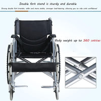 Thumbnail for Self propelling folding wheelchair