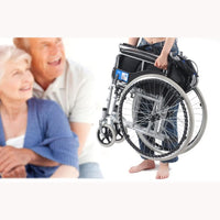 Thumbnail for Self propelling folding wheelchair