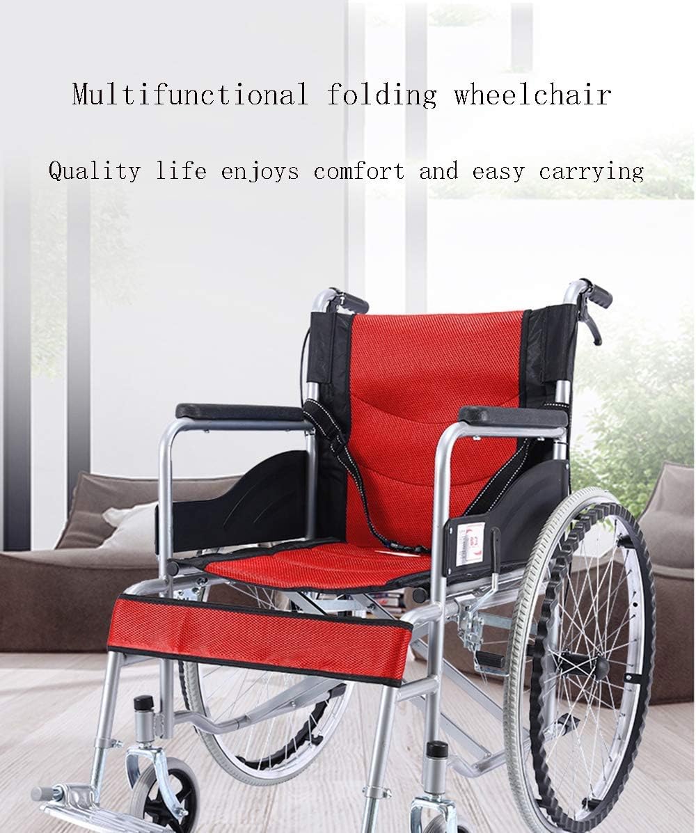 Self propelling folding wheelchair