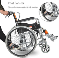 Thumbnail for Self propelling folding wheelchair