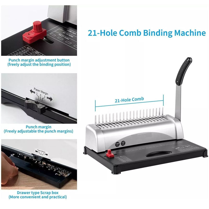 Comb Binding Machine Office Binder