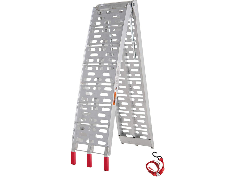 Aluminum Folding Ramp ATV Mower Loading Ramp