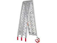 Thumbnail for Aluminum Folding Ramp ATV Mower Loading Ramp