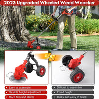 Thumbnail for Lawn Mower Cordless Pruning Cutter Weed Wacker Garden Trimmer