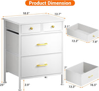 Thumbnail for Tall boy 4 drawers Chest of Drawers