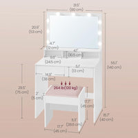 Thumbnail for Dressing Table with Mirror