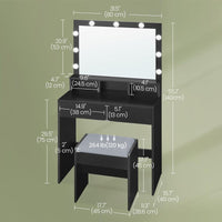 Thumbnail for Dressing Table with Mirror