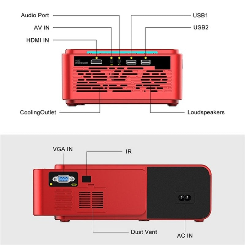 Projector Smart WiFi Projector