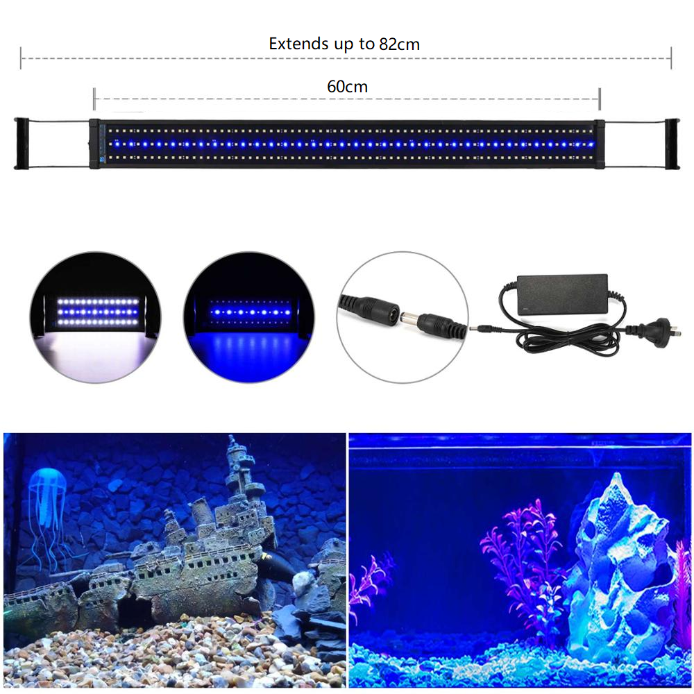 Fish Tank Aquarium Light 60CM