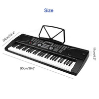 Thumbnail for 61 Key Electronic Piano Keyboard with Stand ,Headphone and Stool