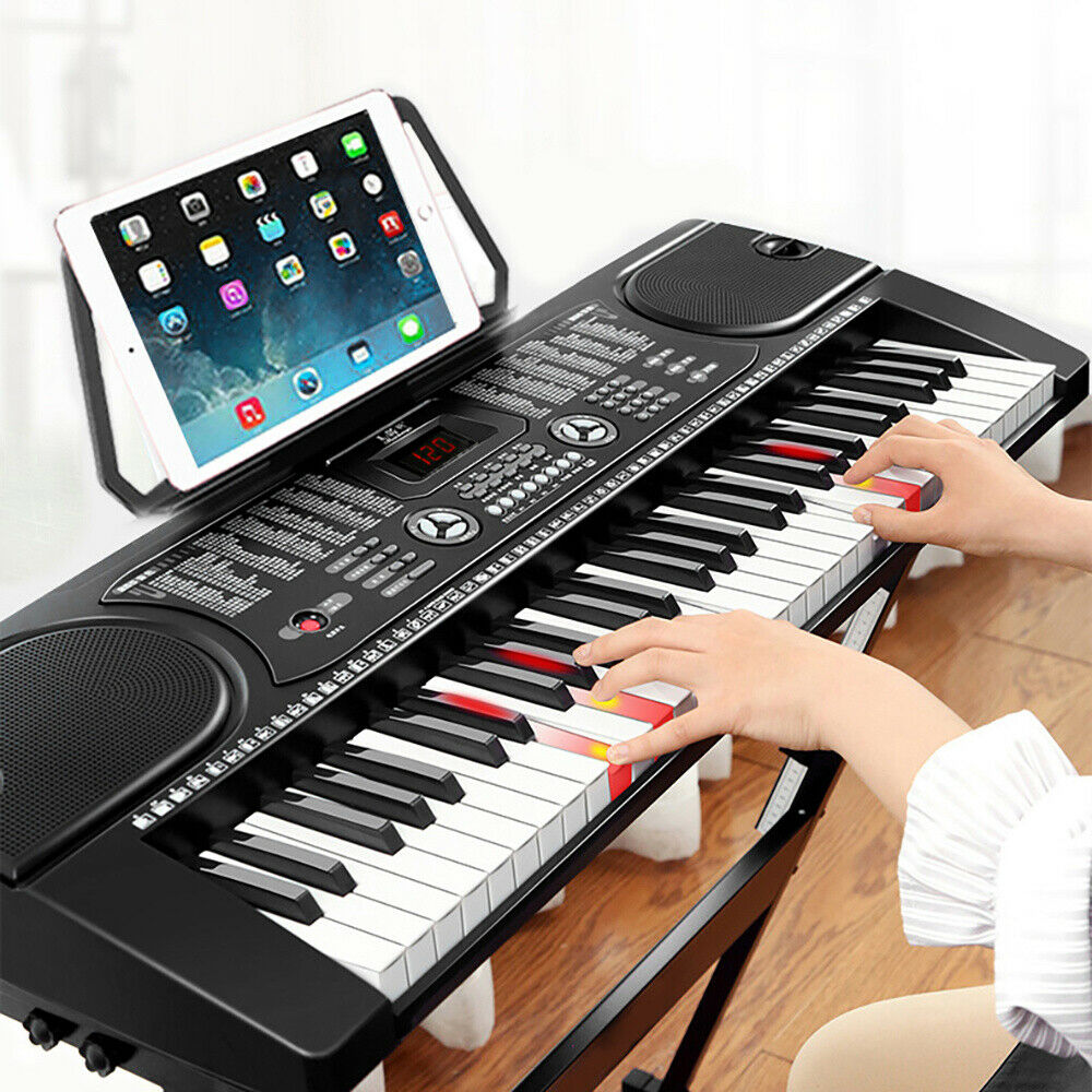 61 Key Electronic Piano Keyboard & Stand