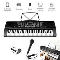 Thumbnail for 61 Key Electronic Piano Keyboard & Stand