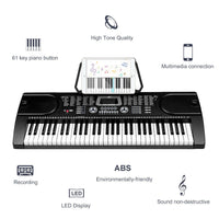 Thumbnail for 61 Key Electronic Piano Keyboard MK-2089