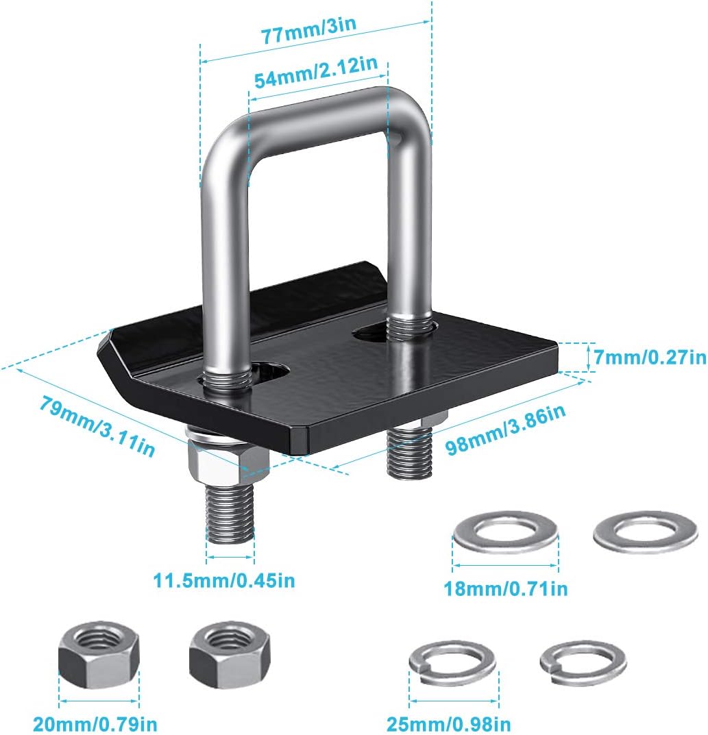 Hitch Tightener Anti Rattle Stabilizer