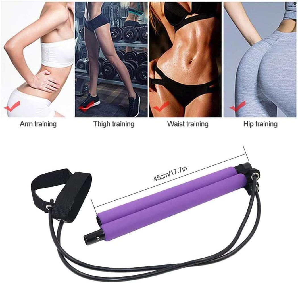 Pilates Bar Kit with Resistance Band